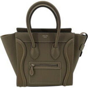 Celine Luggage Shopper Greige Drummed Calfskin